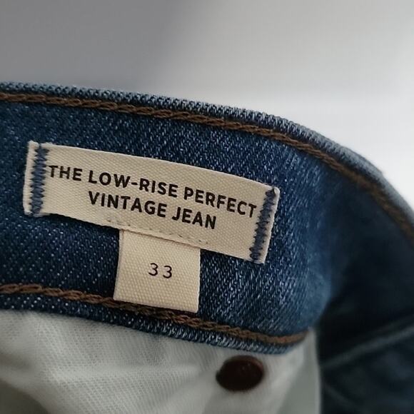 Madewell Low-Rise Perfect Vintage Jean in Marylake Wash, 33 - Picture 8 of 9